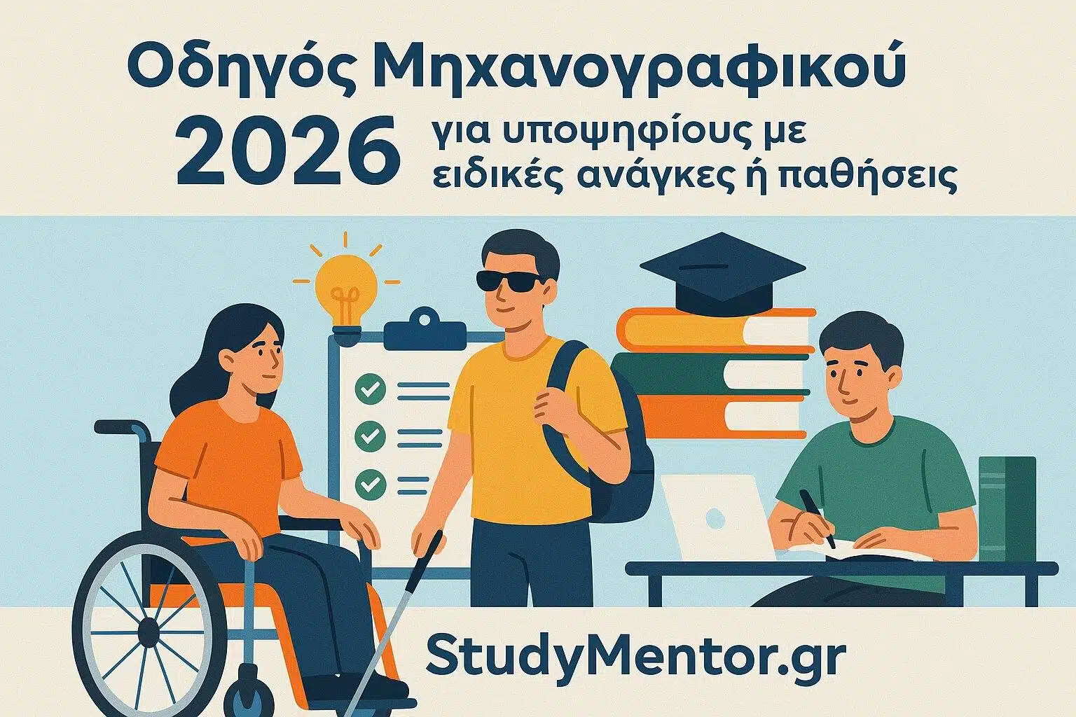 Odigos mixanografikou gia upopsifious me eidikes anages