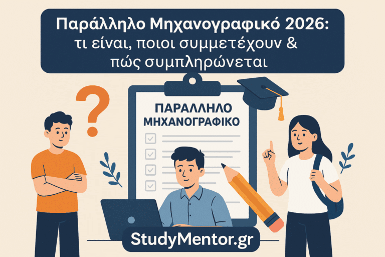 Parallilo mixanografiko 2026