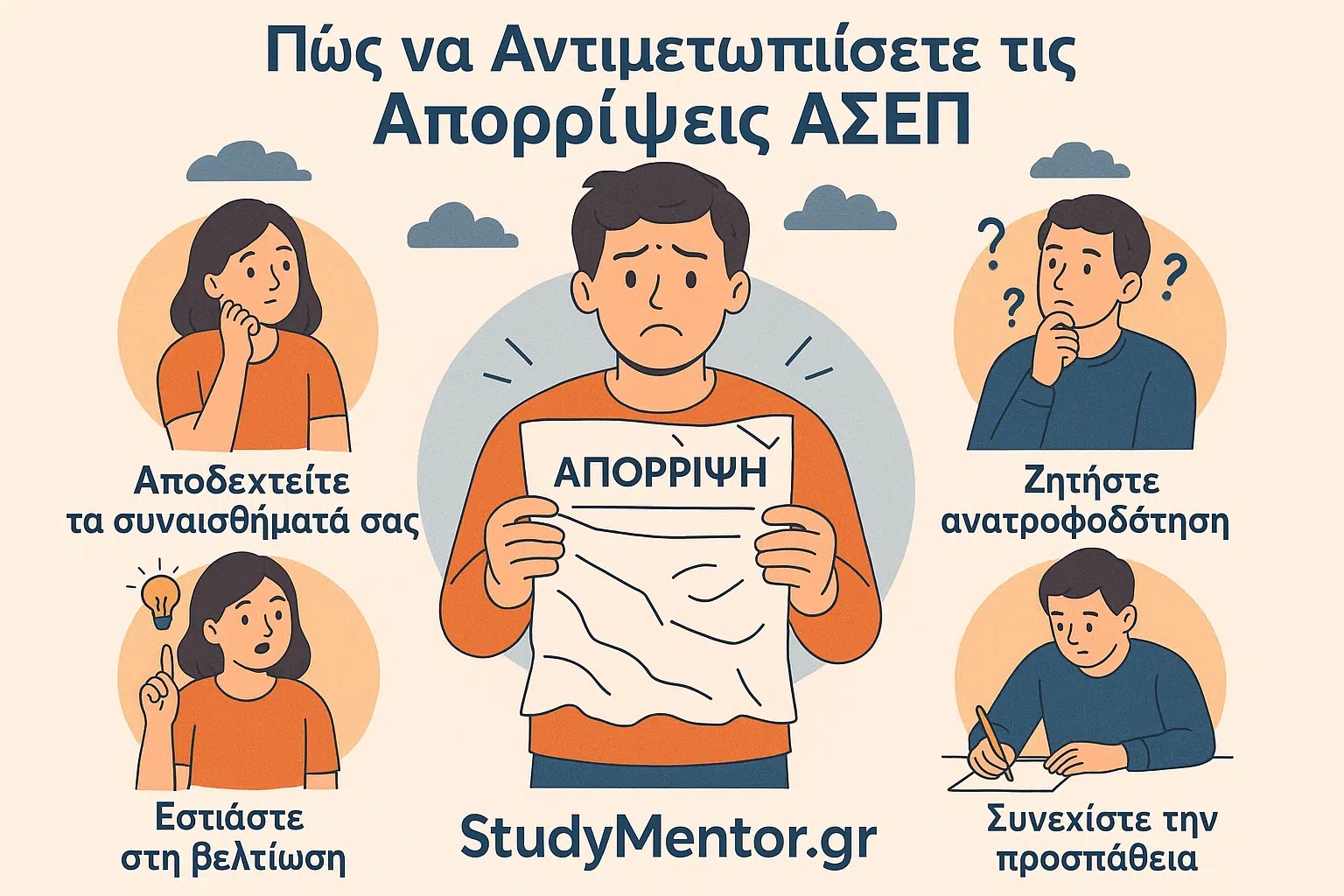 Pws na antimetopisete tis aporripseis