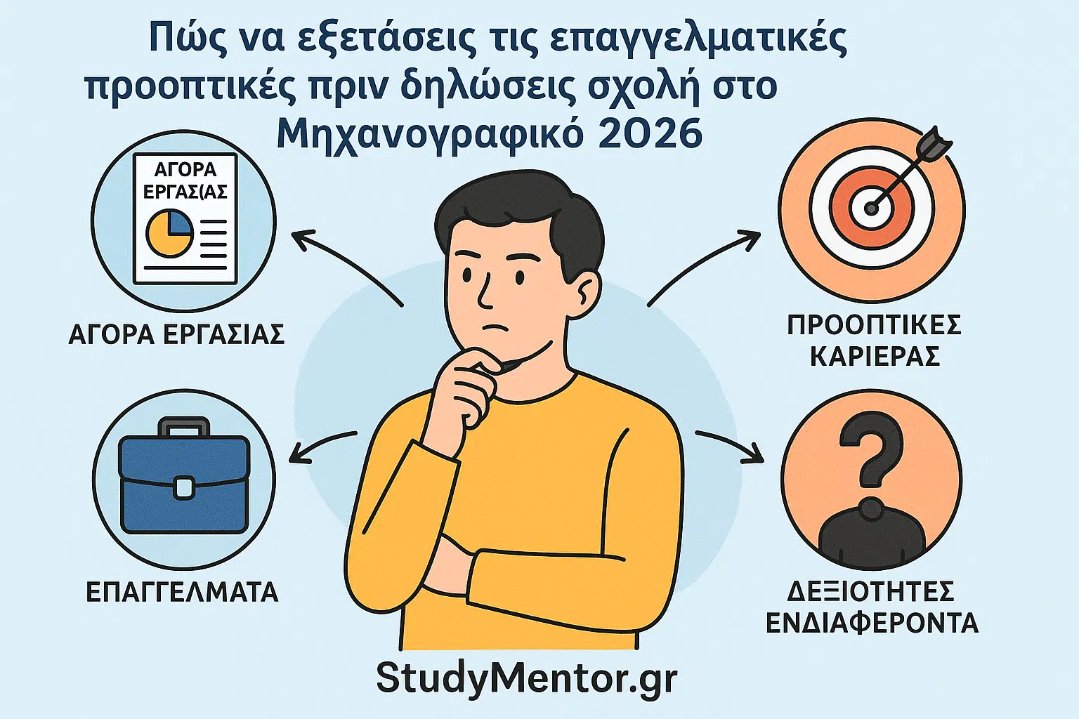 Pws na eksetaseis tis epaggelmatikes prooptikes